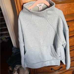 Athleta Girl Soft Blue Pullover